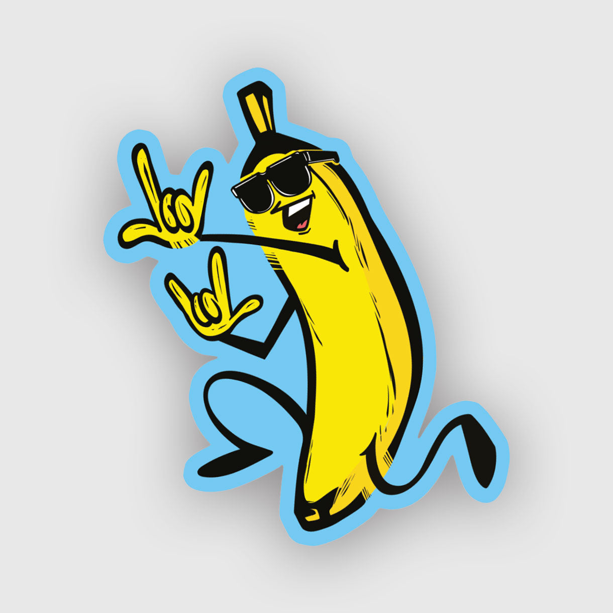 Love's Gone Bananas Stickers