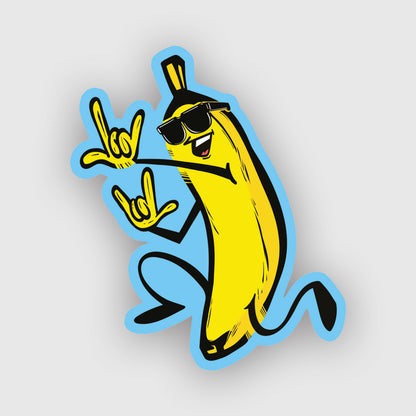 Love's Gone Bananas Stickers