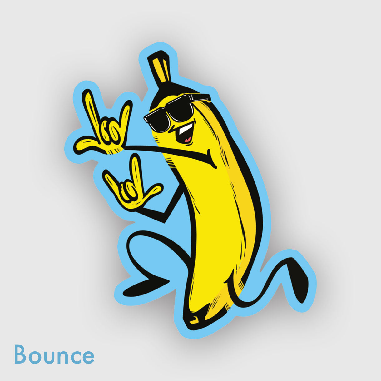 Love's Gone Bananas Stickers