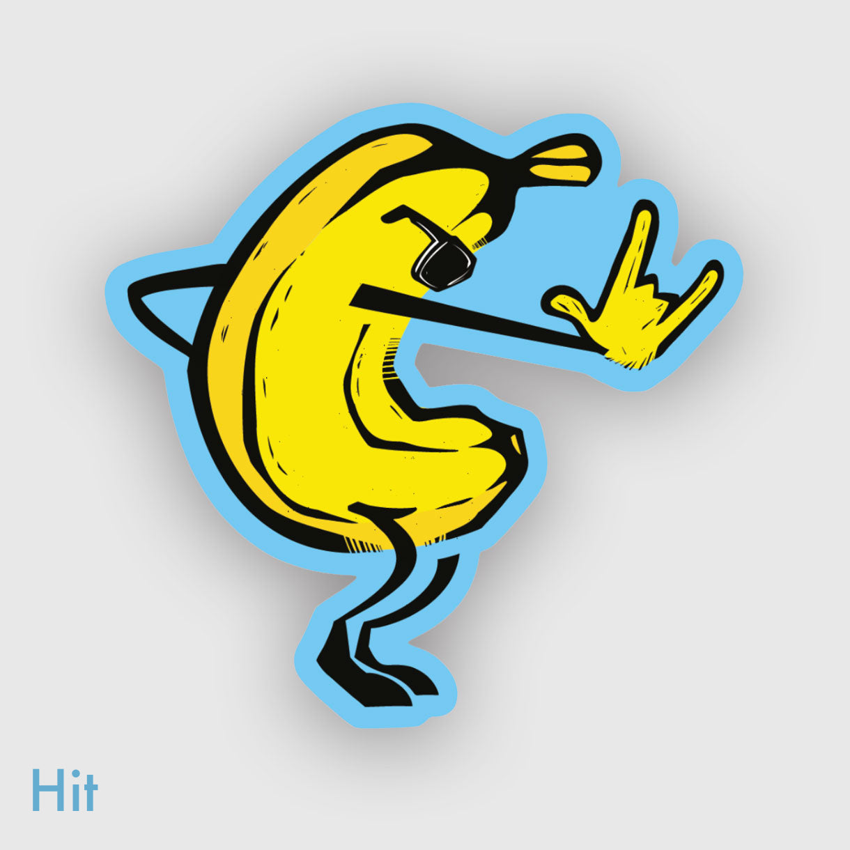 Love's Gone Bananas Stickers